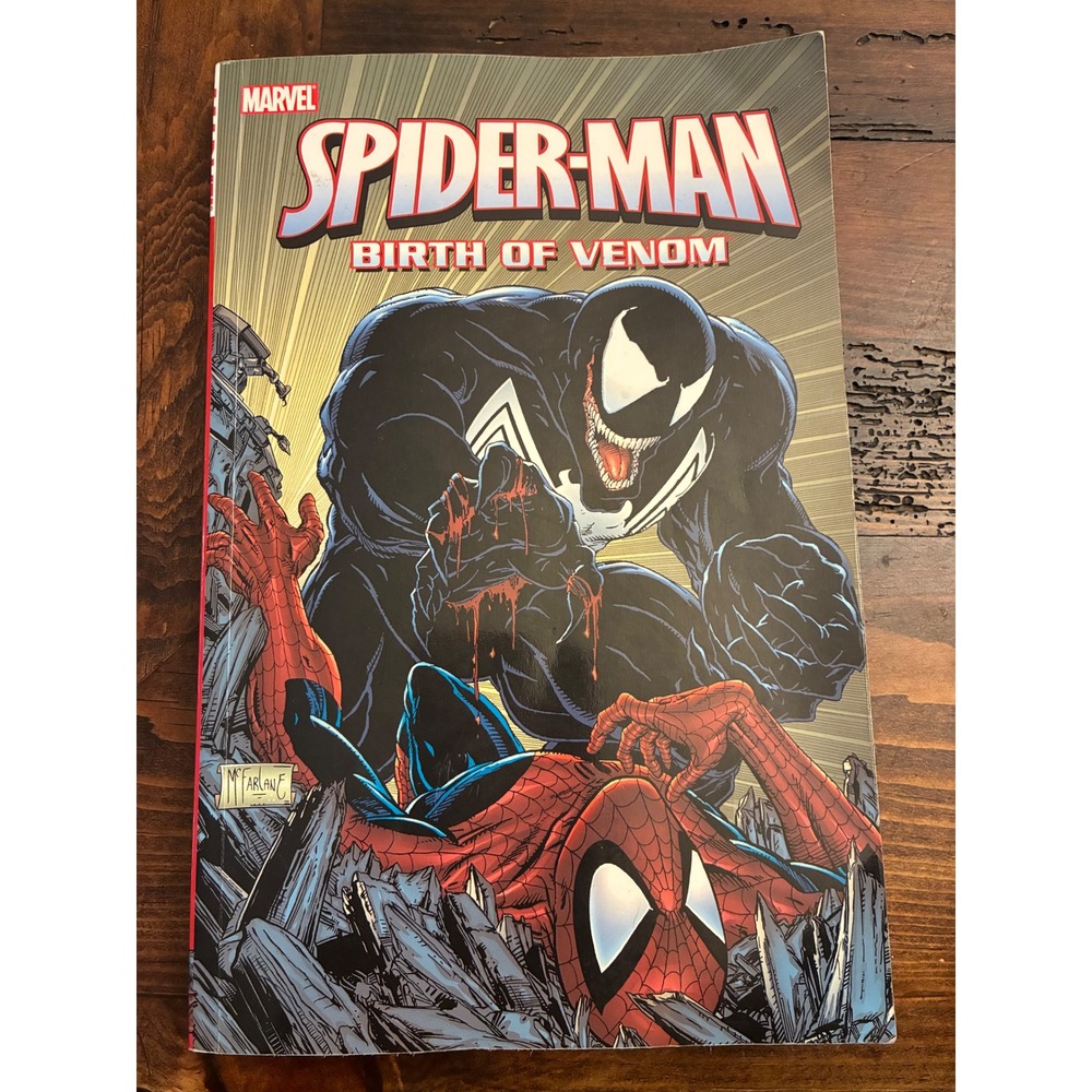 Spider-Man Birth Of Venom Book Marvel Comic Collectors Direct Edition